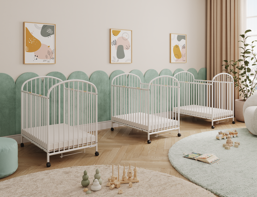 Nightsong™ Folding Metal Crib