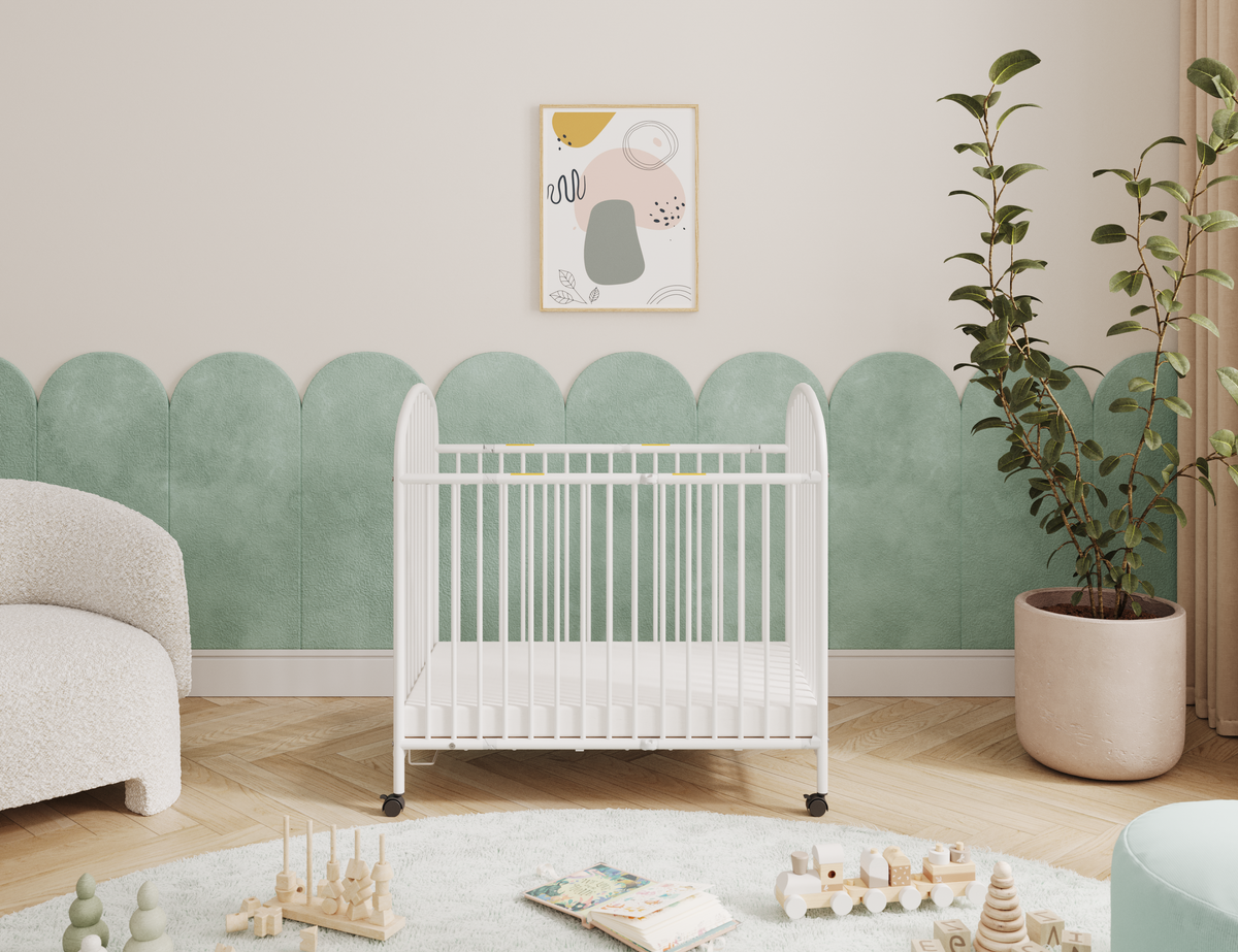 Nightsong™ Folding Metal Crib