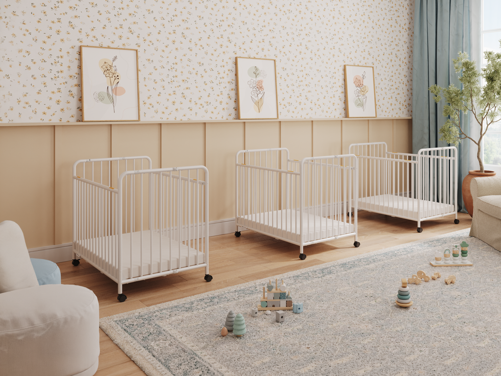 Vesper™ Folding Metal Crib