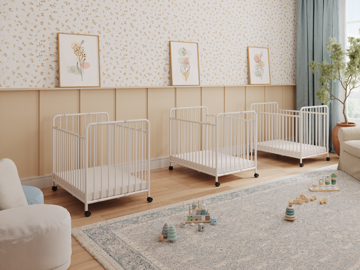 Vesper™ Folding Metal Crib