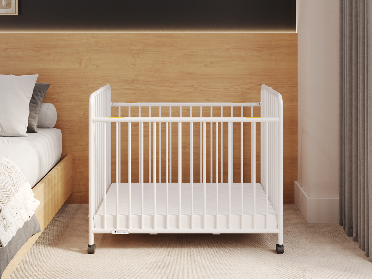 Vesper™ Folding Metal Crib