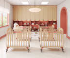 Safe Haven Compact Wood Evacuation Crib