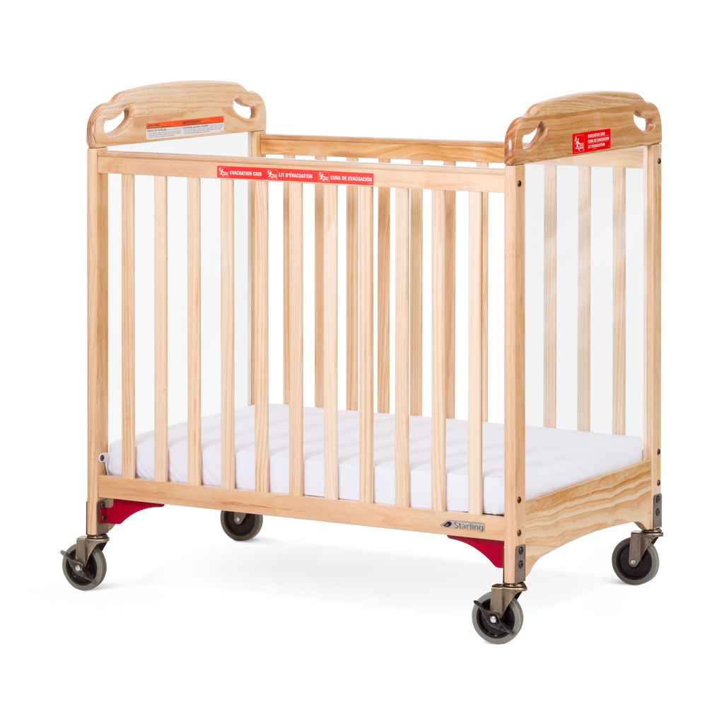 Safe Haven Compact Wood Evacuation Crib