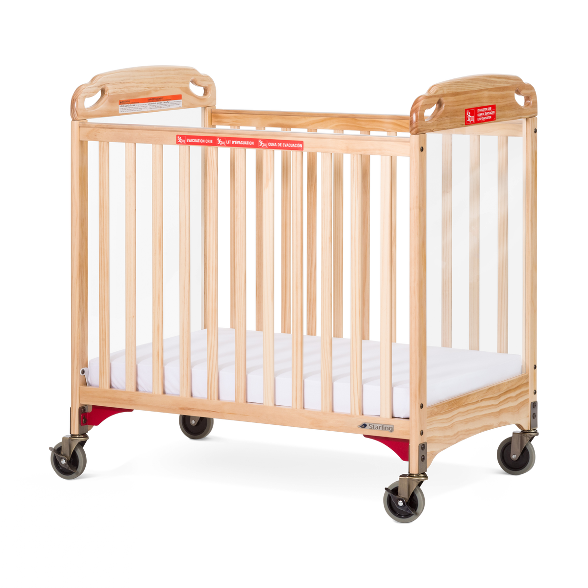 Safe Haven Compact Wood Evacuation Crib