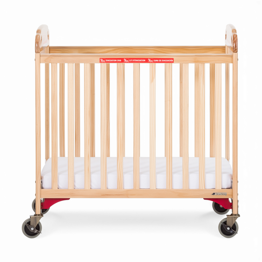 Safe Haven Compact Wood Evacuation Crib