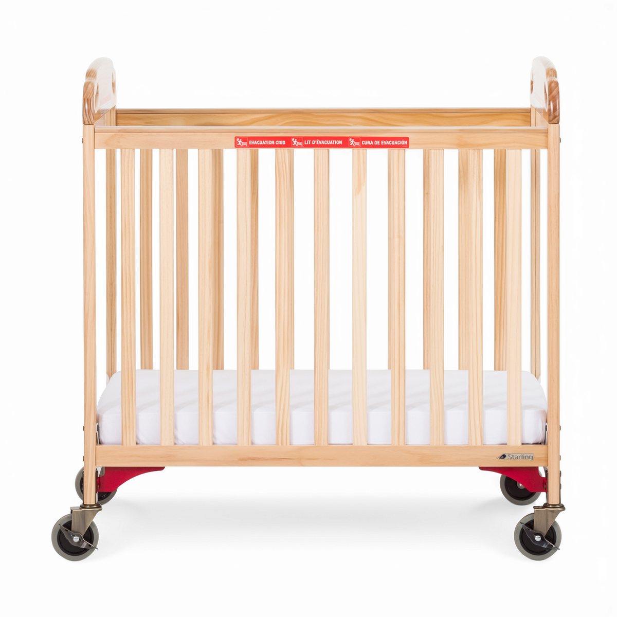 Safe Haven Compact Wood Evacuation Crib