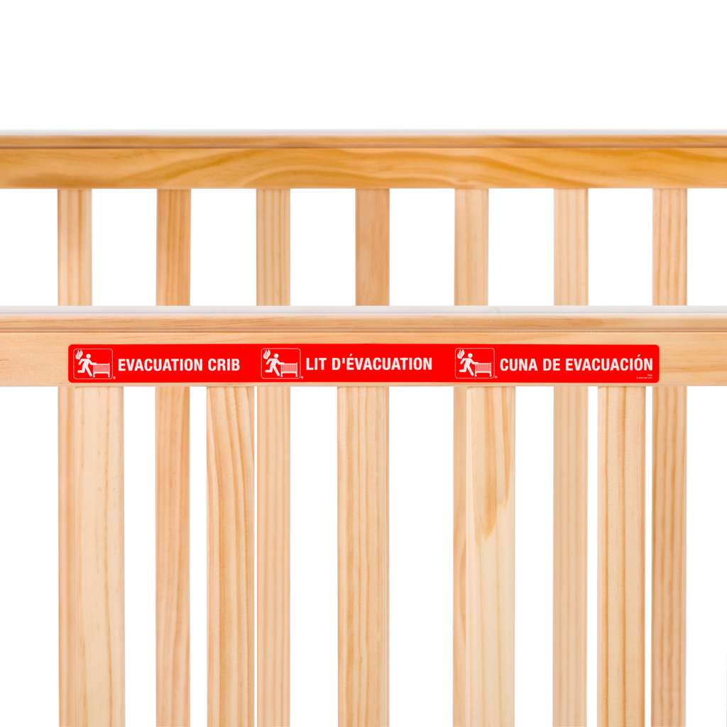 Safe Haven Compact Wood Evacuation Crib