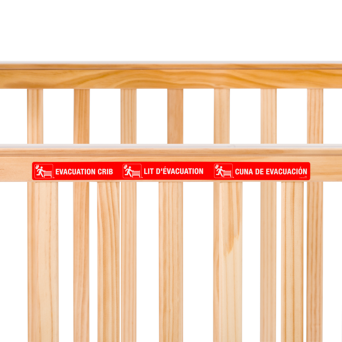 Safe Haven Compact Wood Evacuation Crib