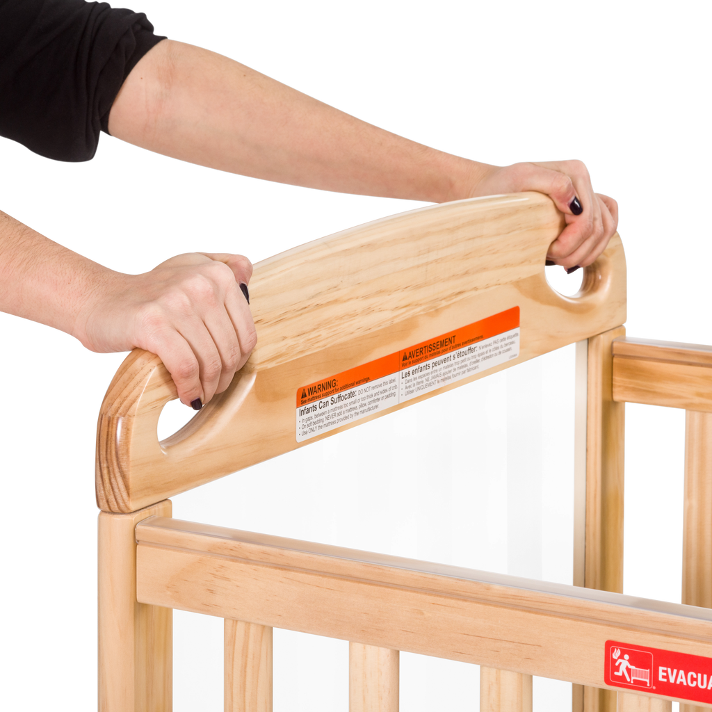 Safe Haven Compact Wood Evacuation Crib