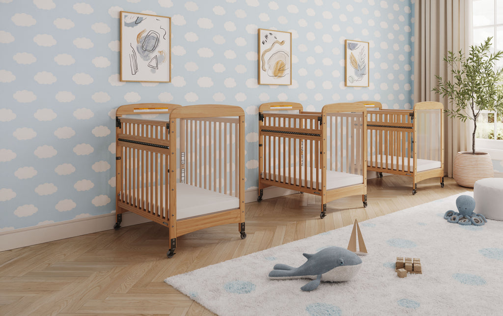 Avery SafeAccess Compact Wood Crib