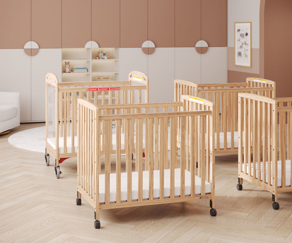 Bristol Fixed-Side Compact Wood Crib