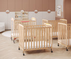 Bristol Fixed-Side Compact Wood Crib