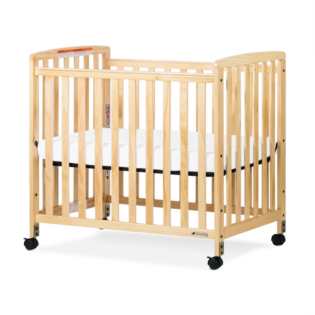 Bristol Fixed-Side Compact Wood Crib