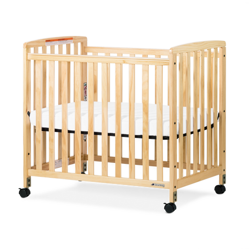 Bristol Fixed-Side Compact Wood Crib