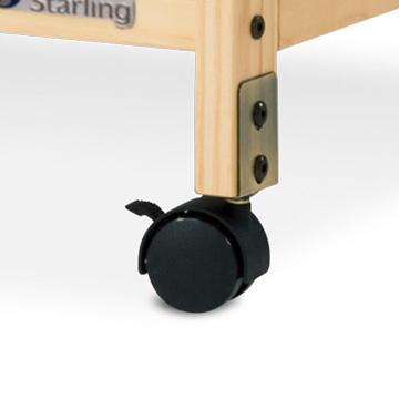 Bristol Fixed-Side Compact Wood Crib