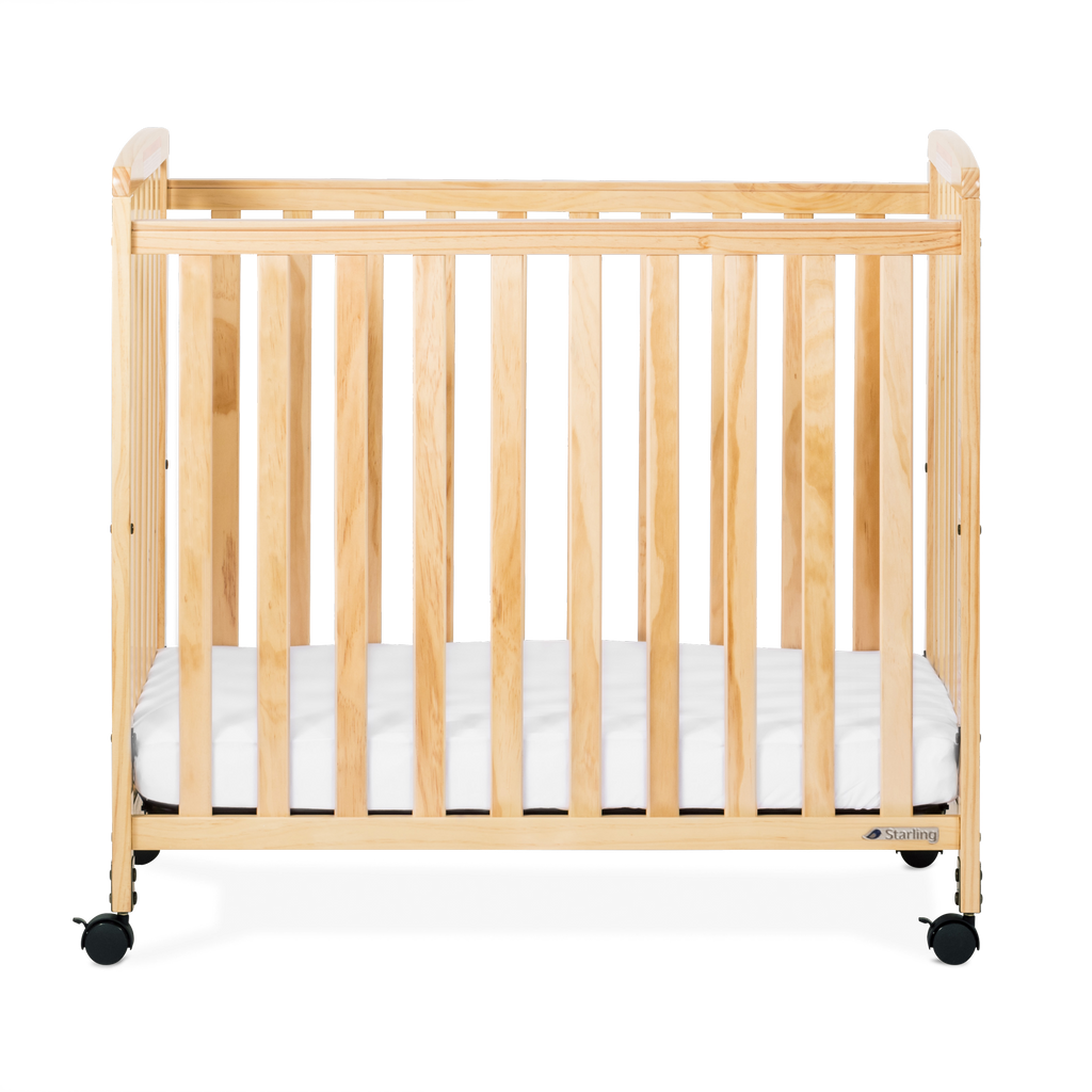 Bristol Fixed-Side Compact Wood Crib