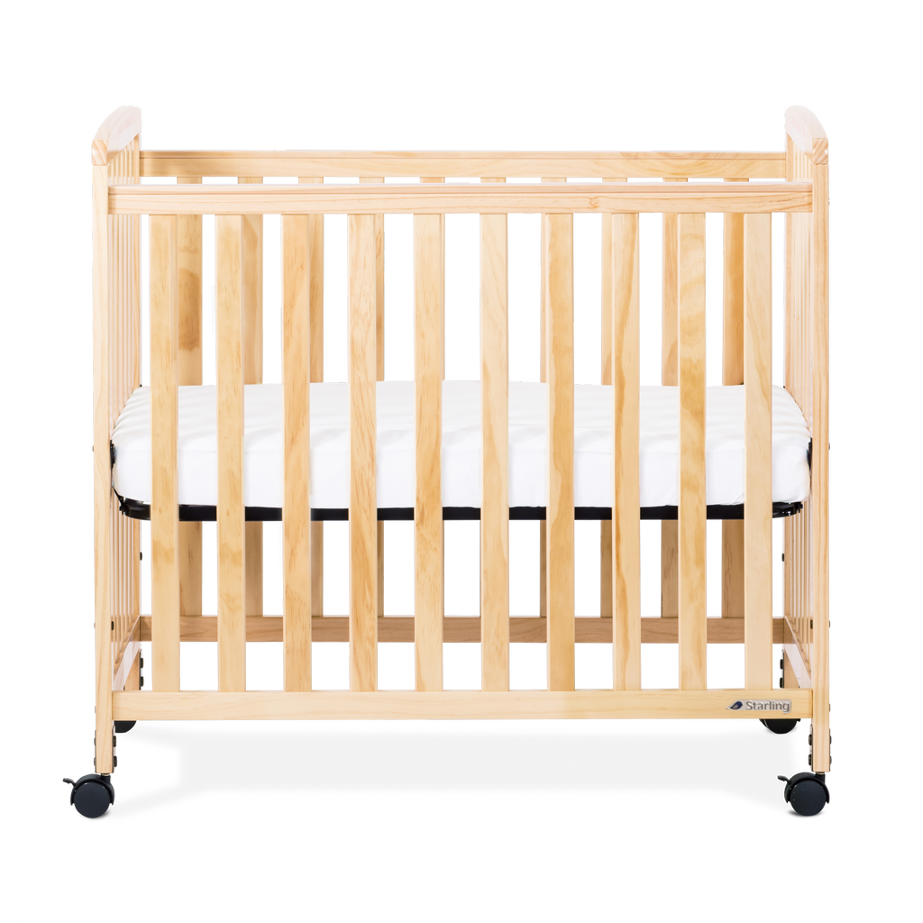 Bristol Fixed-Side Compact Wood Crib