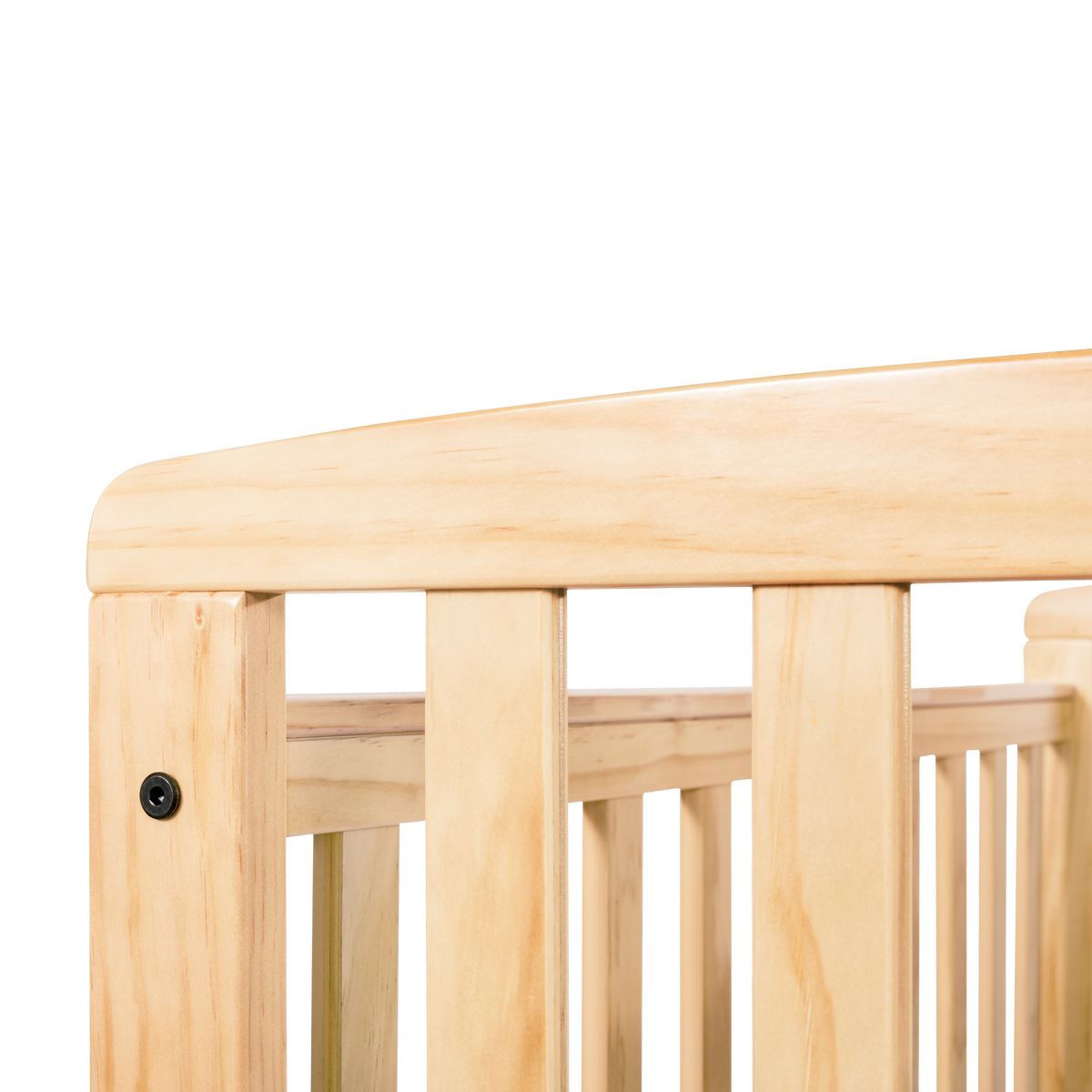 Bristol Fixed-Side Compact Wood Crib