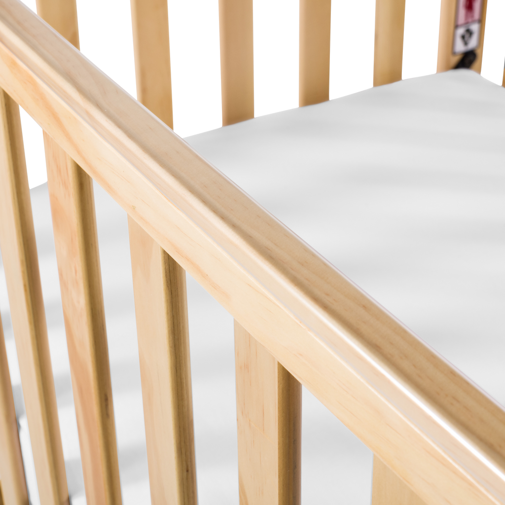 Bristol Fixed-Side Compact Wood Crib