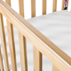 Bristol Fixed-Side Compact Wood Crib