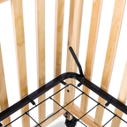 Bristol Fixed-Side Compact Wood Crib