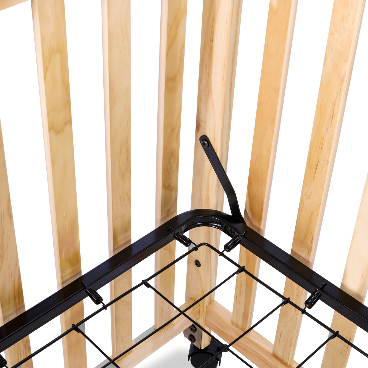 Bristol Fixed-Side Compact Wood Crib